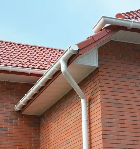 Gutter project on a home in Mason, OH