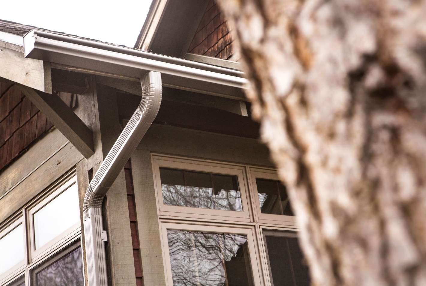 Gutter project on a home in Covington, KY